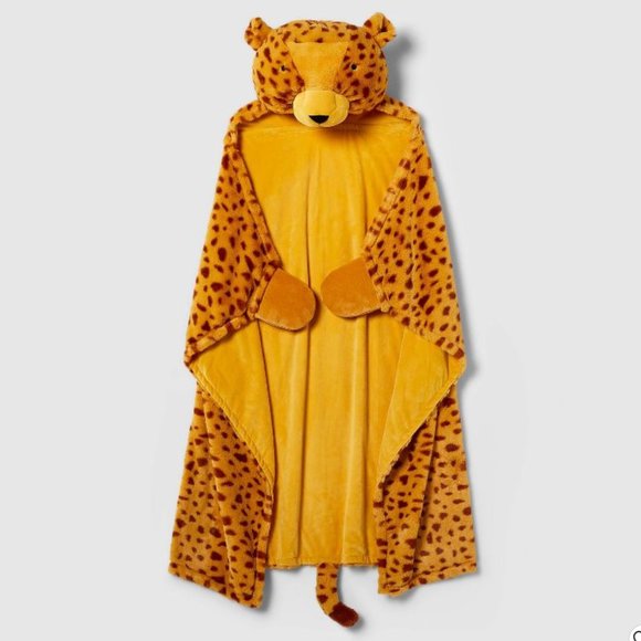 Pillowfort Other Pillowfort Cheetah Hooded Blanket Plush Costume